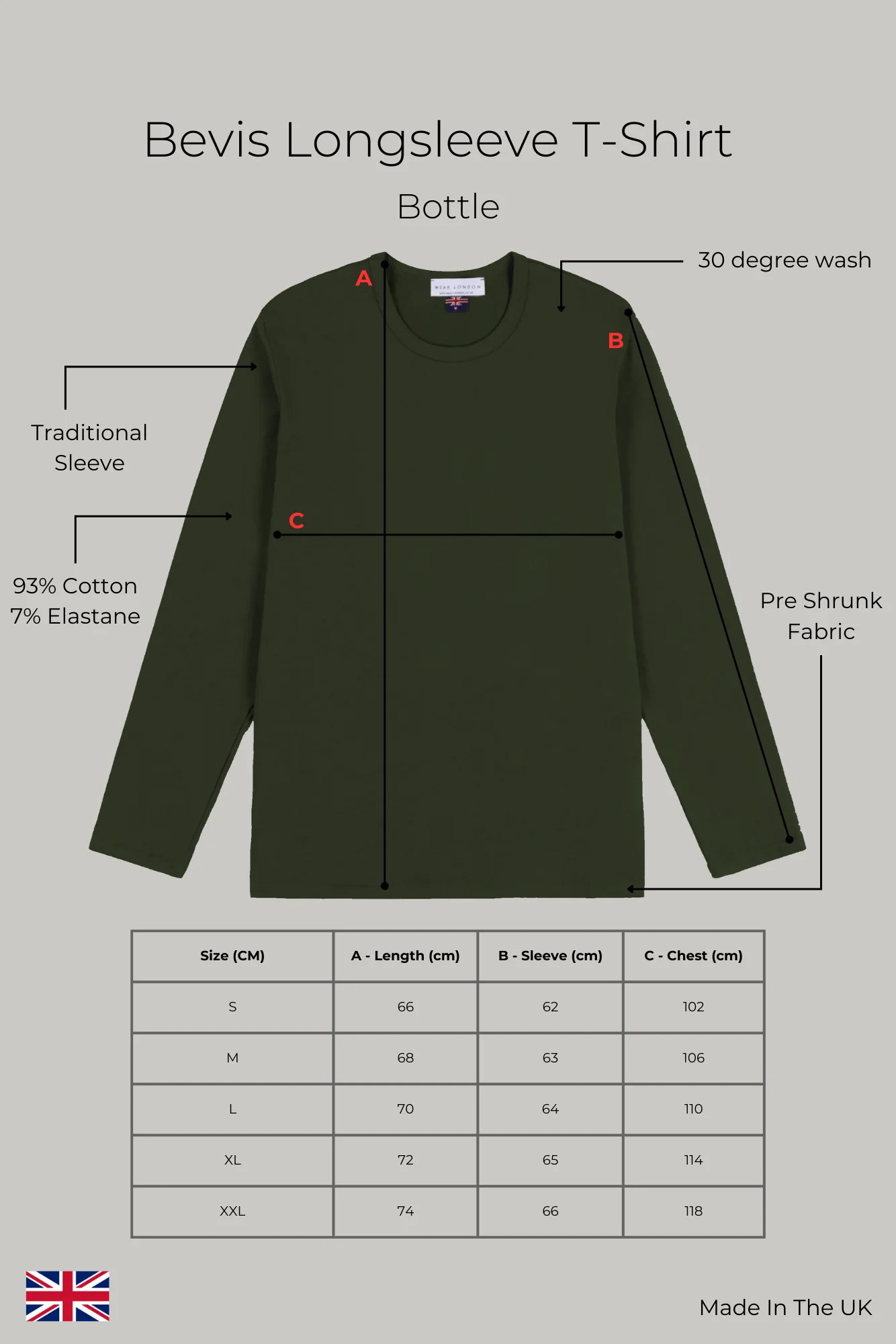 Bevis Long Sleeve Cotton T-shirt - Bottle - Image 7