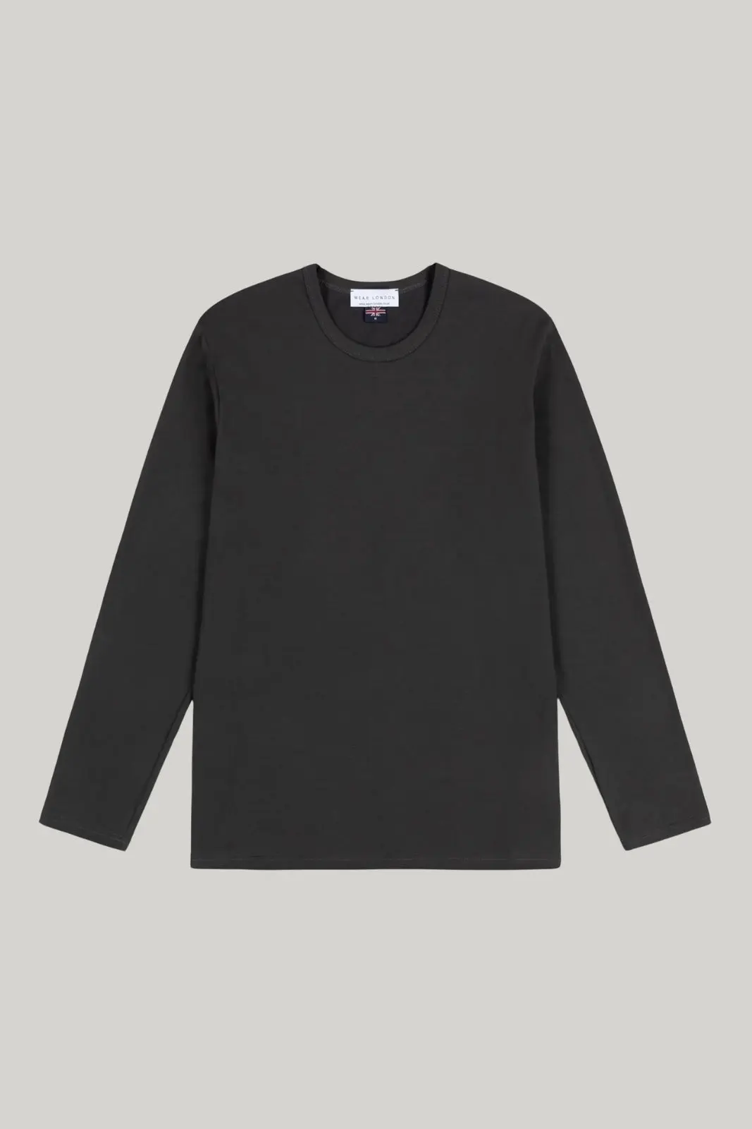 Bevis Long Sleeve Cotton T-shirt - Grey - Image 5