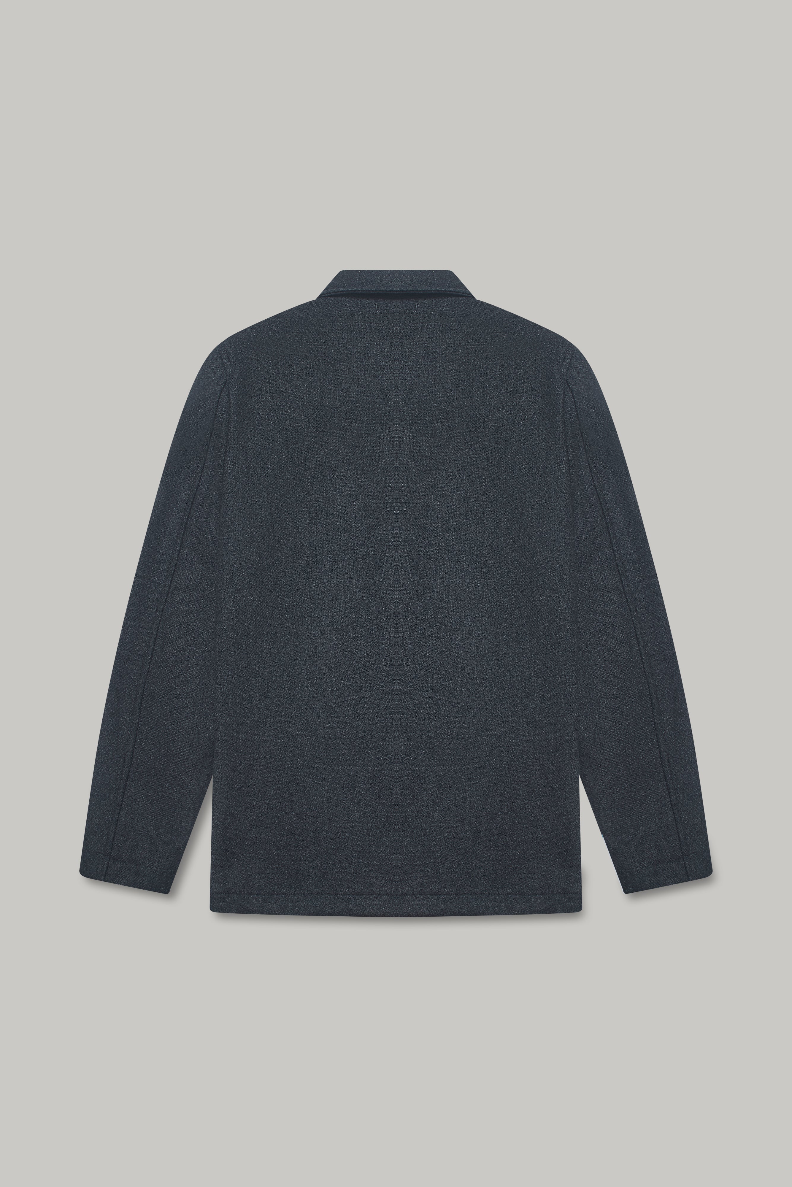 Chiltern Shacket Sleeve Lining - Birbo Twill Grey - Image 5