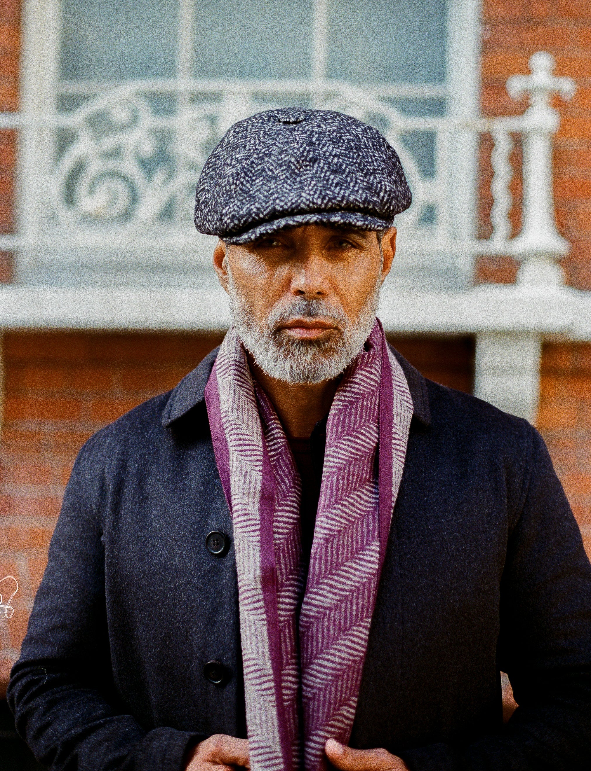 Chiltern Shacket Sleeve Lining - Birbo Twill Navy - Image 3