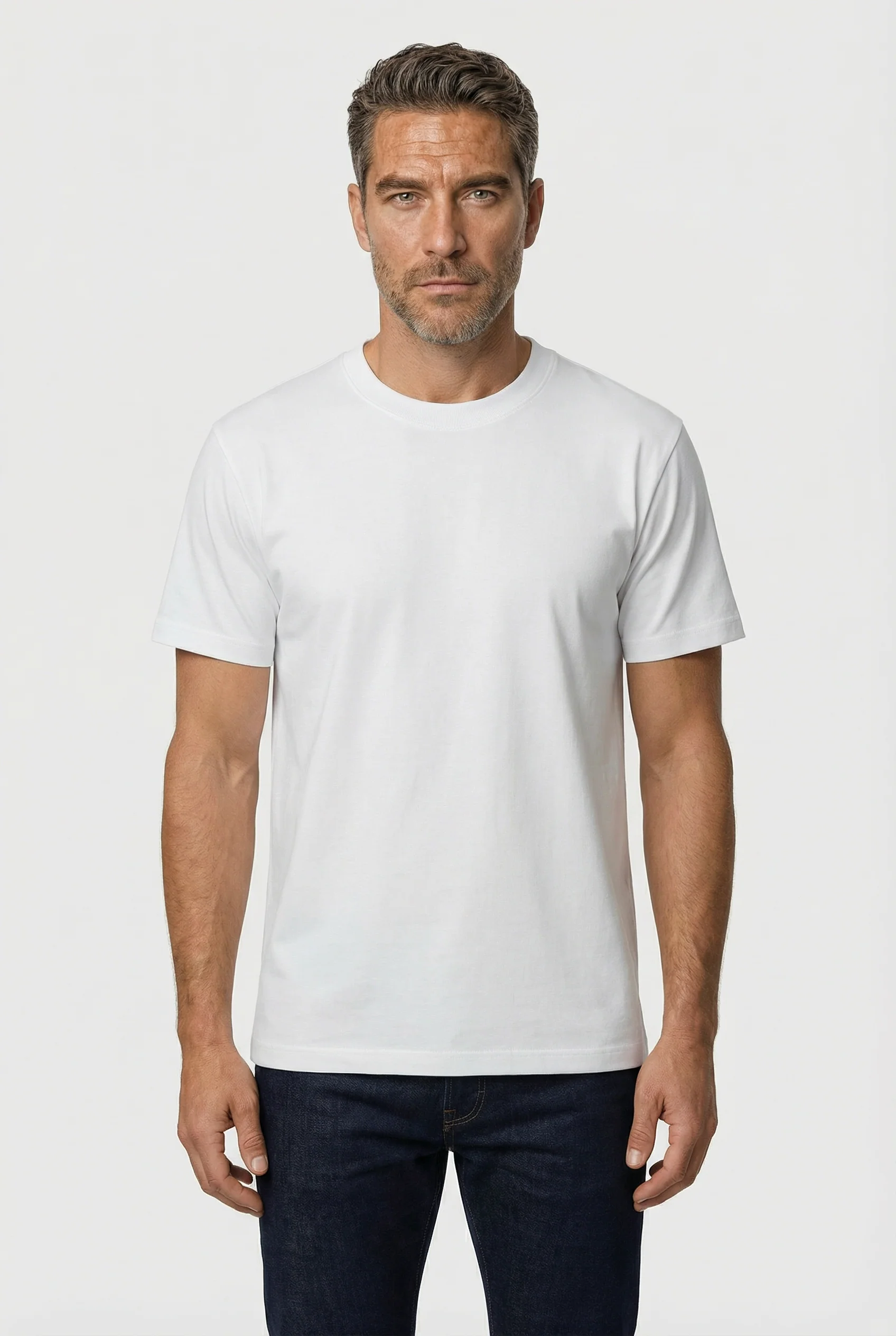Dalston Heavyweight Cotton T-Shirt - 5 Pack - Image 6