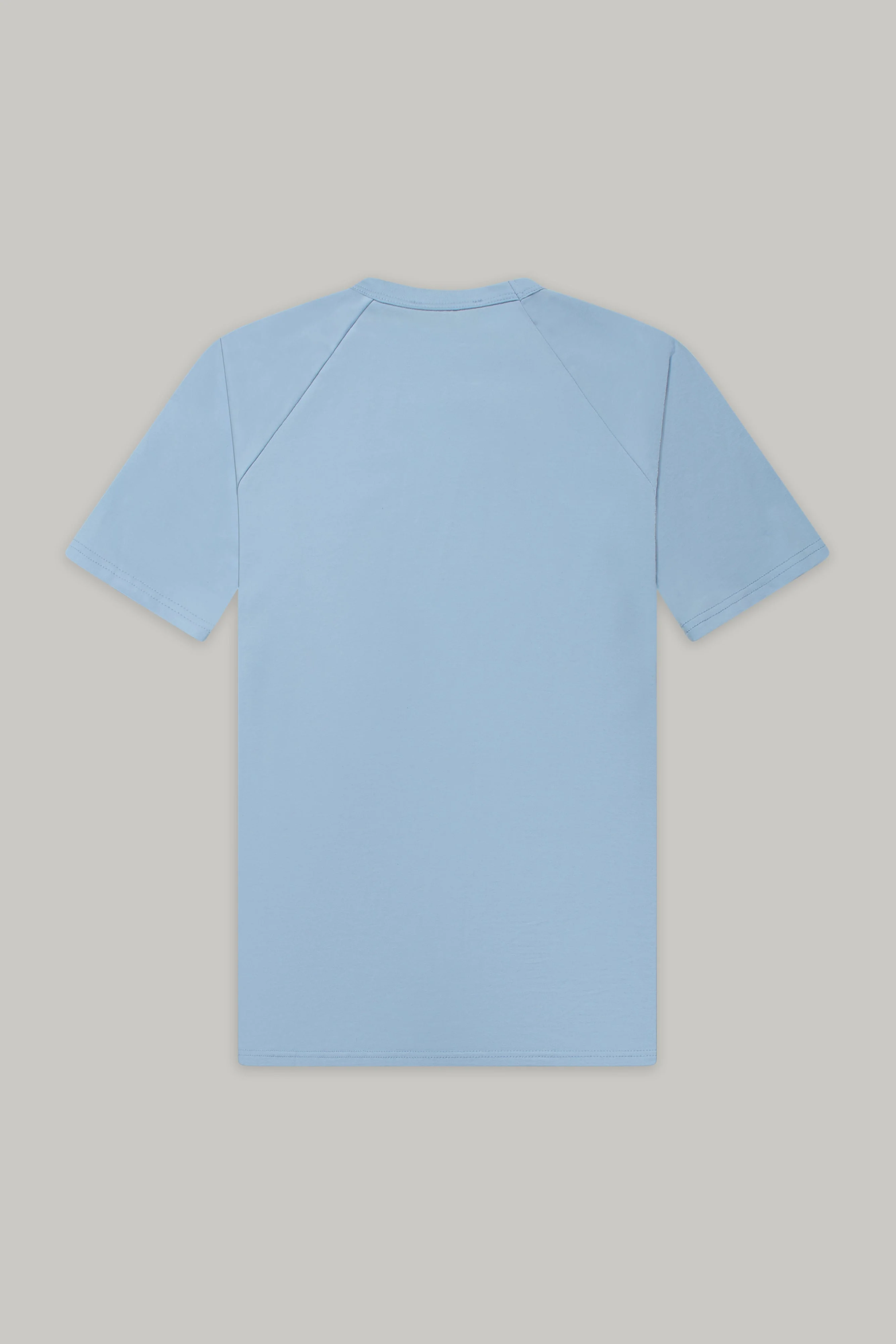 Hoxton Raglan Sleeve Fitted T-shirt - Sky Blue - Image 6