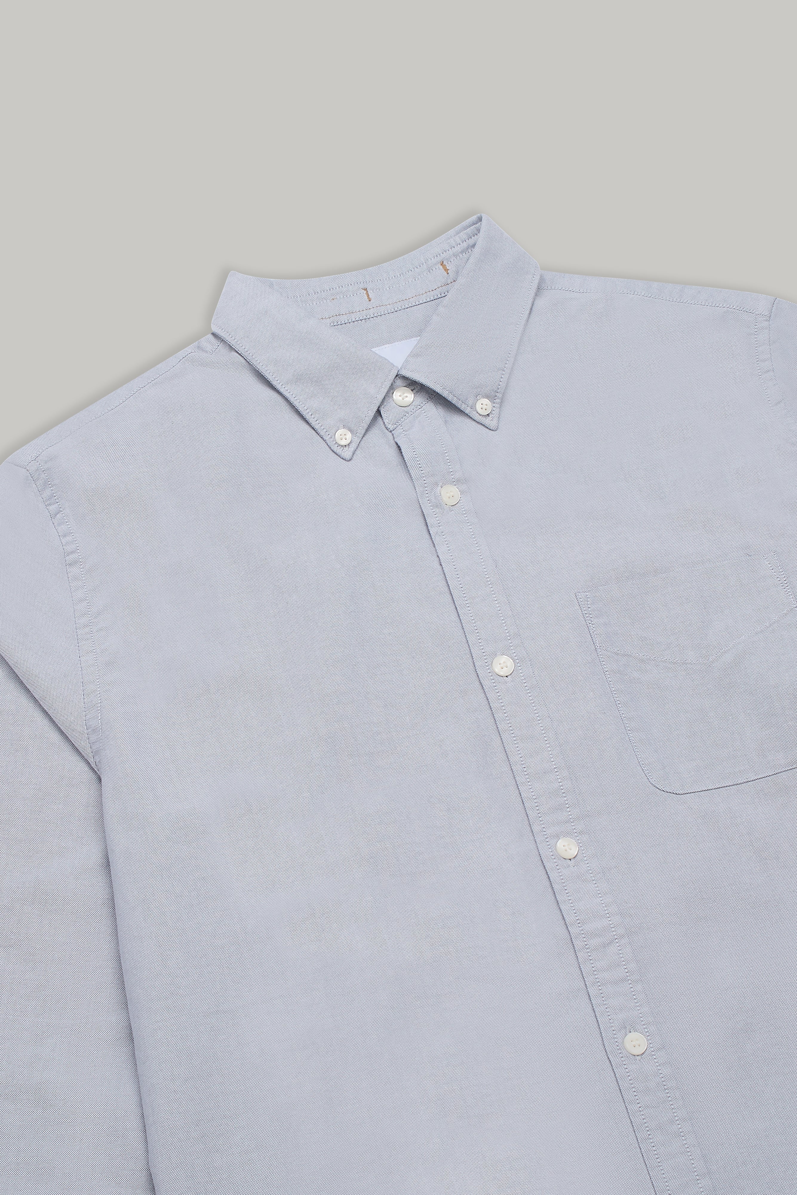 Logan Woven Shirt - Grey - Image 4