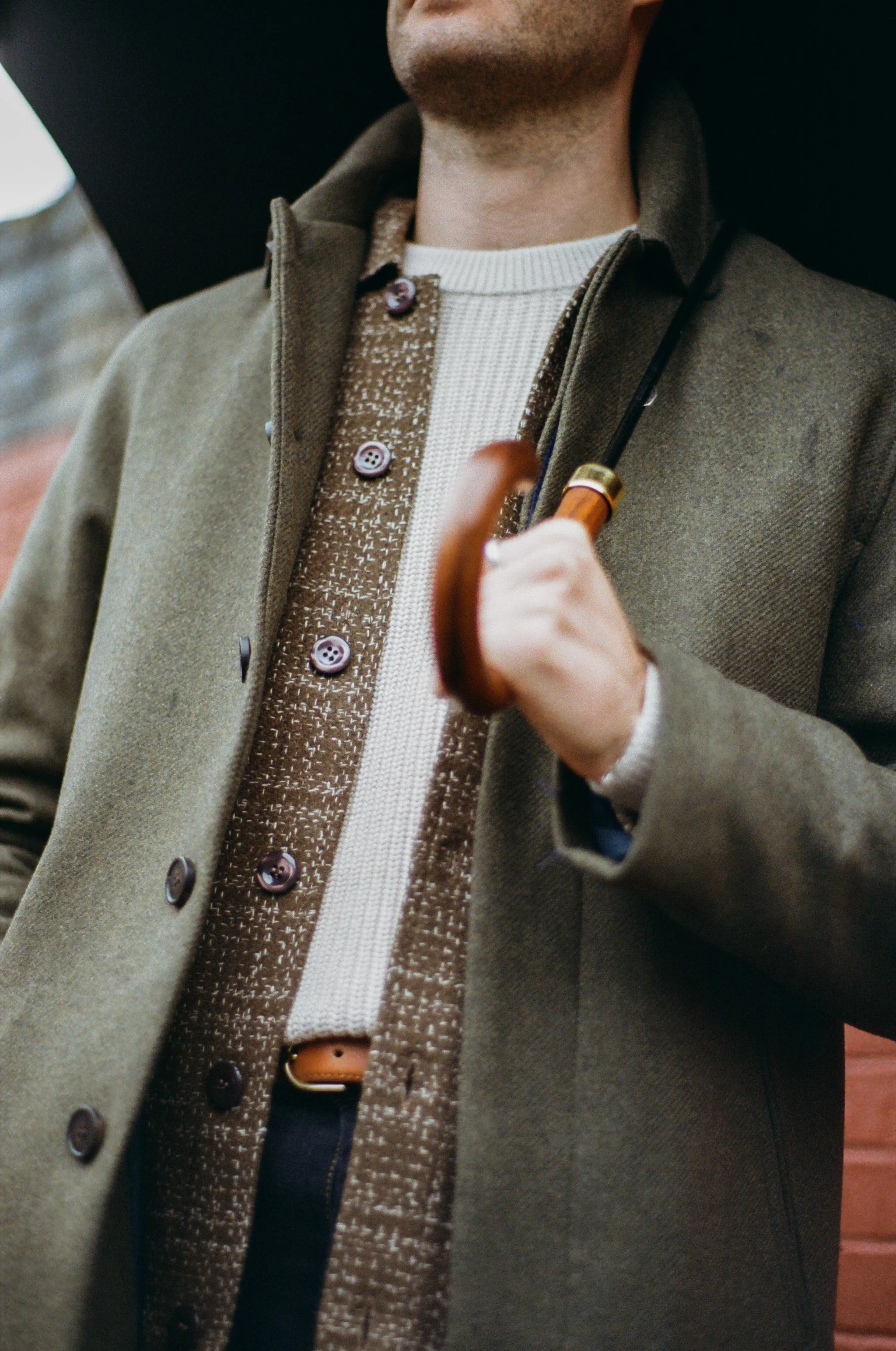 London Mac - Birbo Twill Olive - Image 3