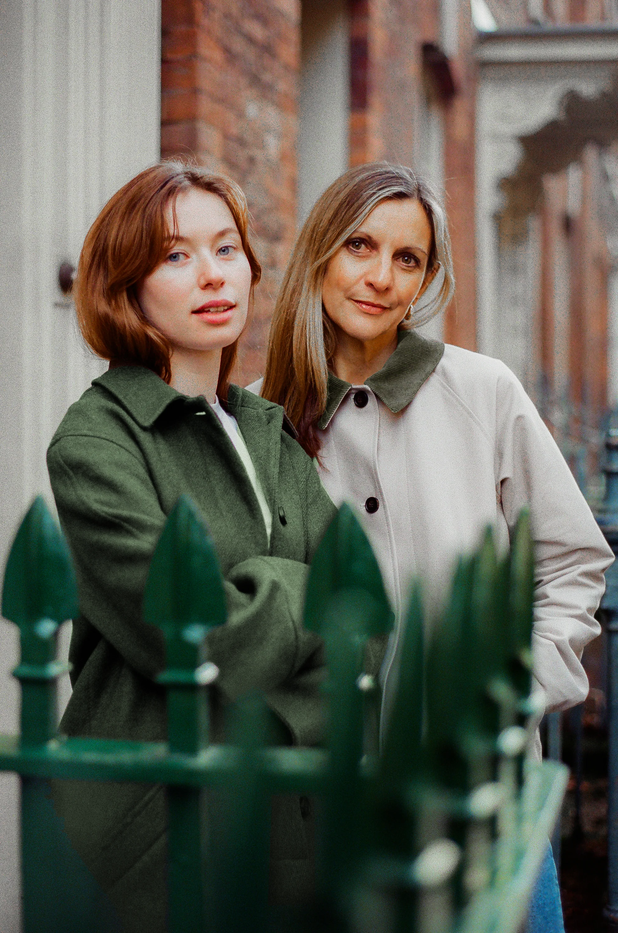 Mabel wool coat - Birbo Twill Olive - Image 3