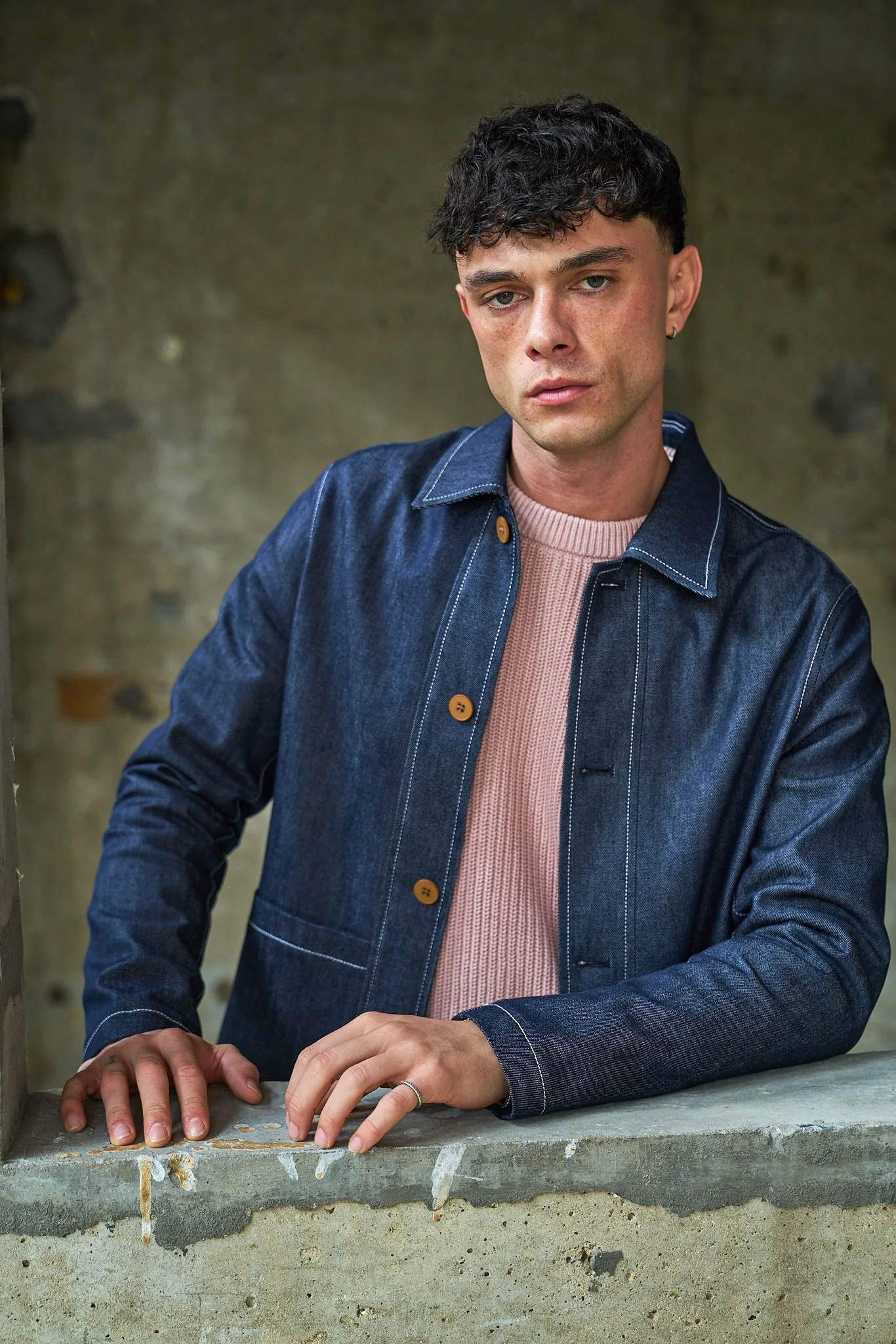 Regency Shacket - Stay Blue Denim - Image 3