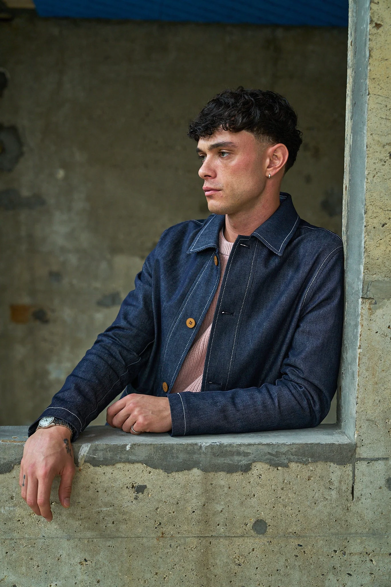 Regency Shacket - Stay Blue Denim - Image 5