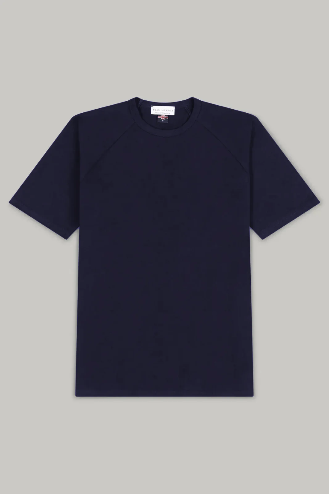 Hoxton Raglan Sleeve Fitted T-shirt - Navy - Image 5