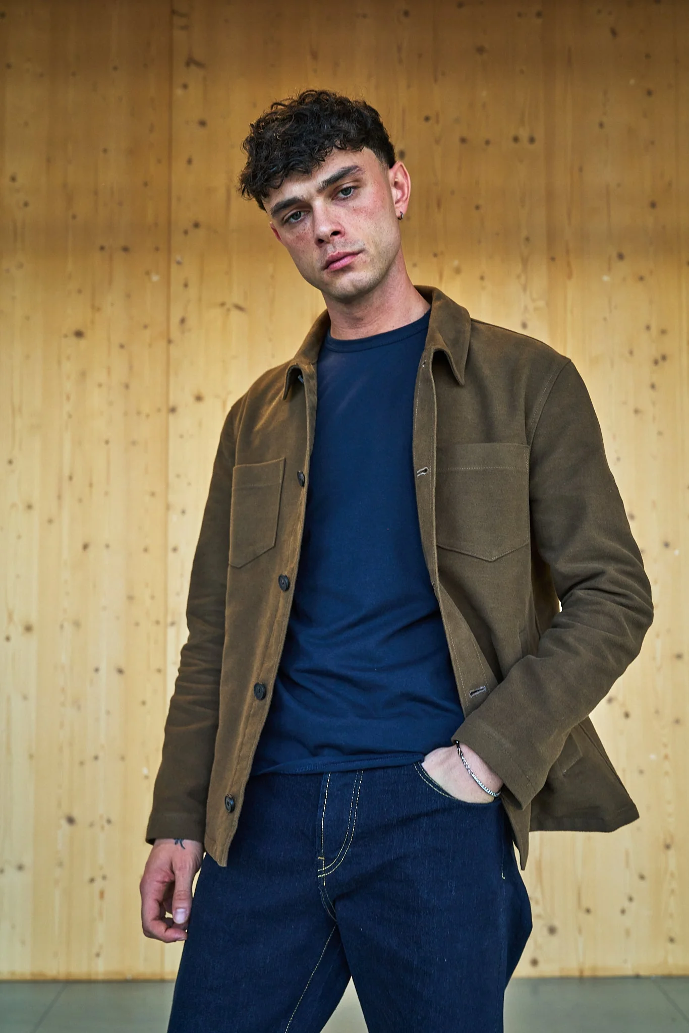 Southend Shacket Unlined - Camel Moleskin - Image 3