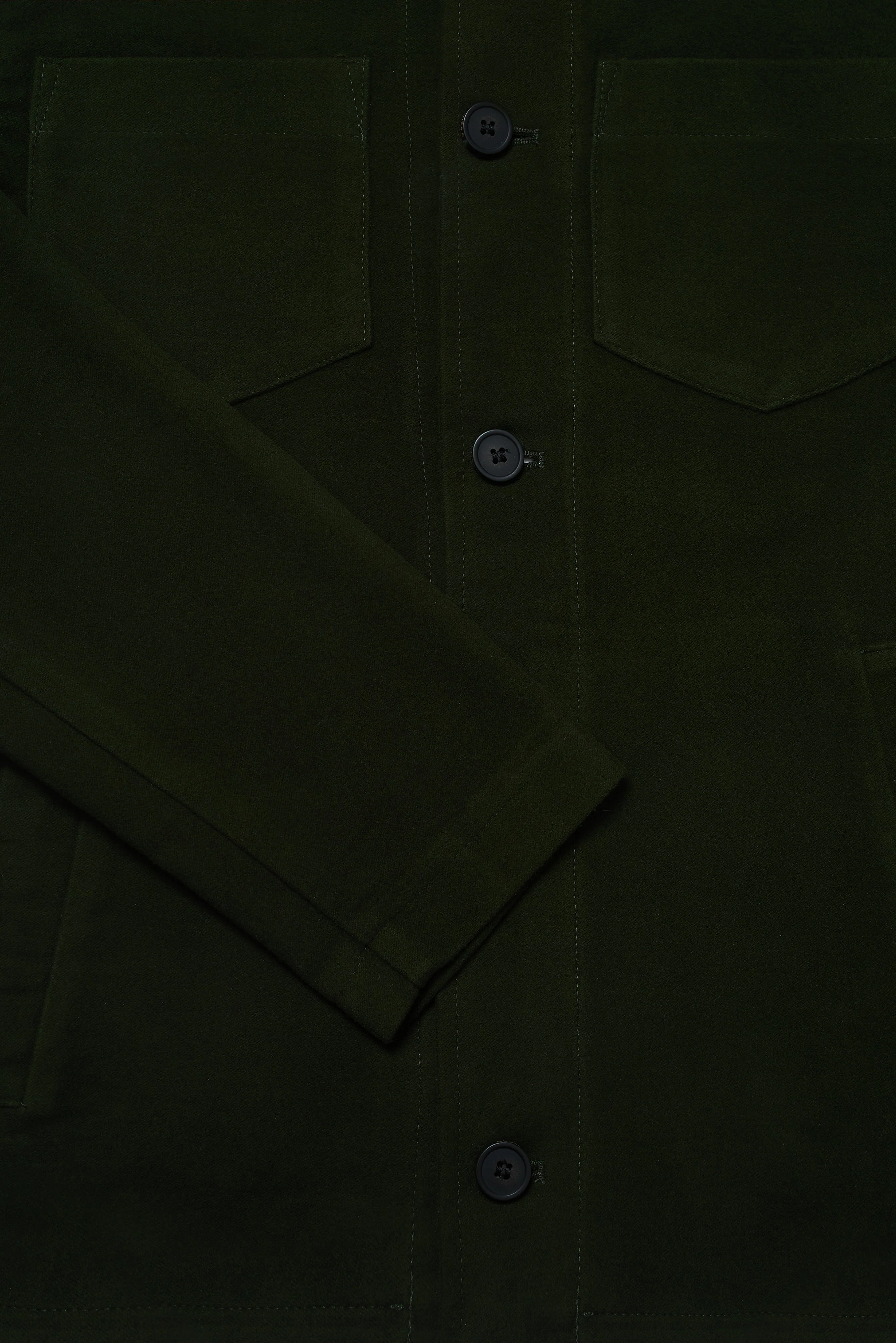 Southend Shacket Unlined - Olive Moleskin - Image 7