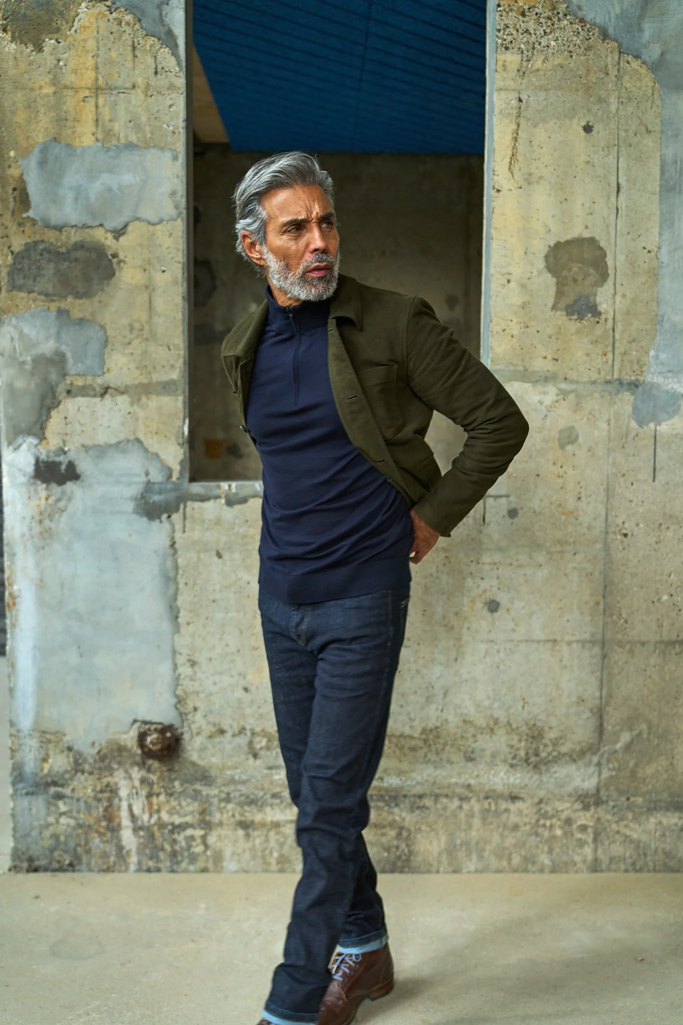 Southend Shacket Unlined - Olive Moleskin - Image 8