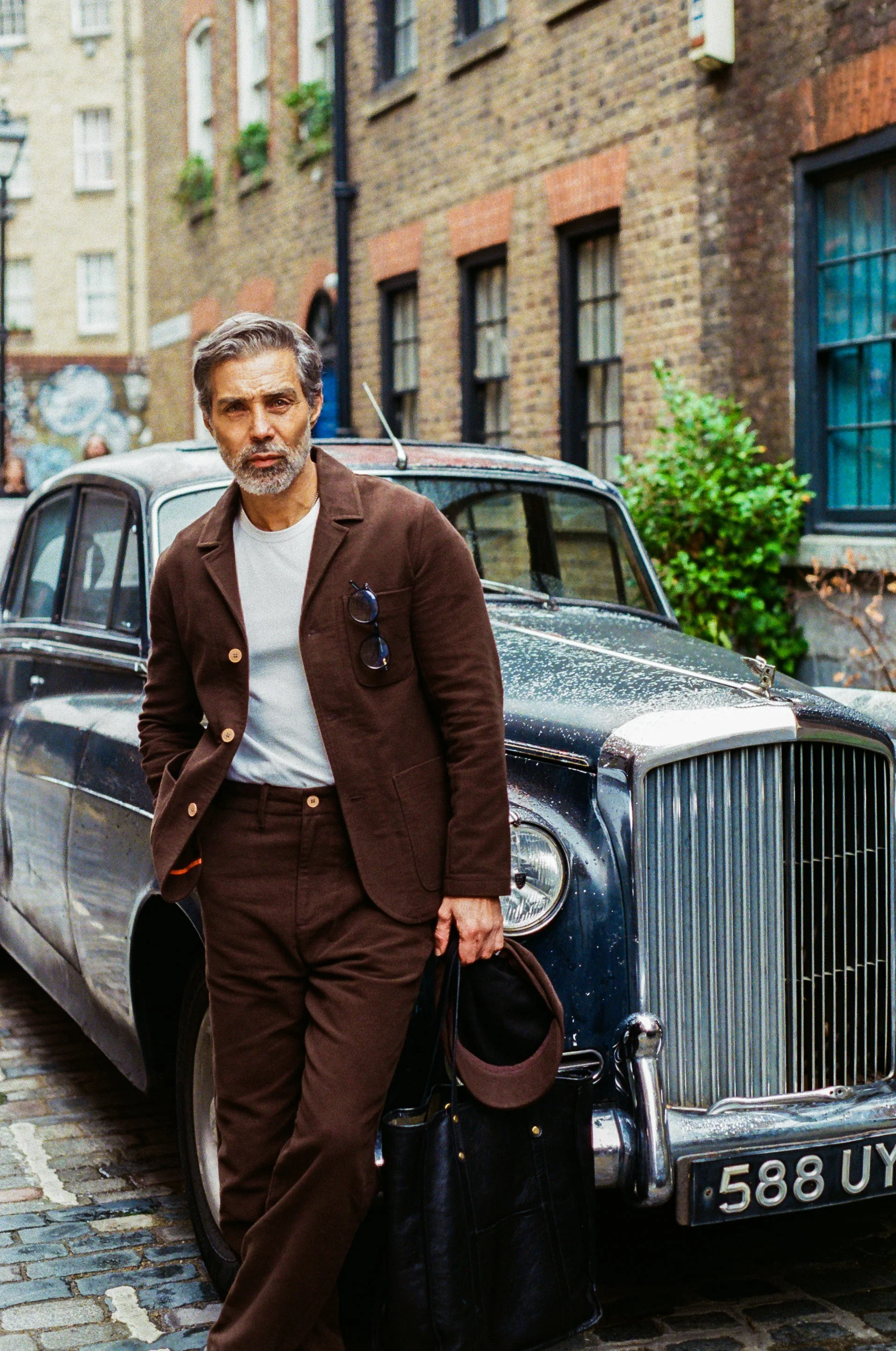 The Pearlman Casual Blazer - Chocolate Moleskin - Image 3