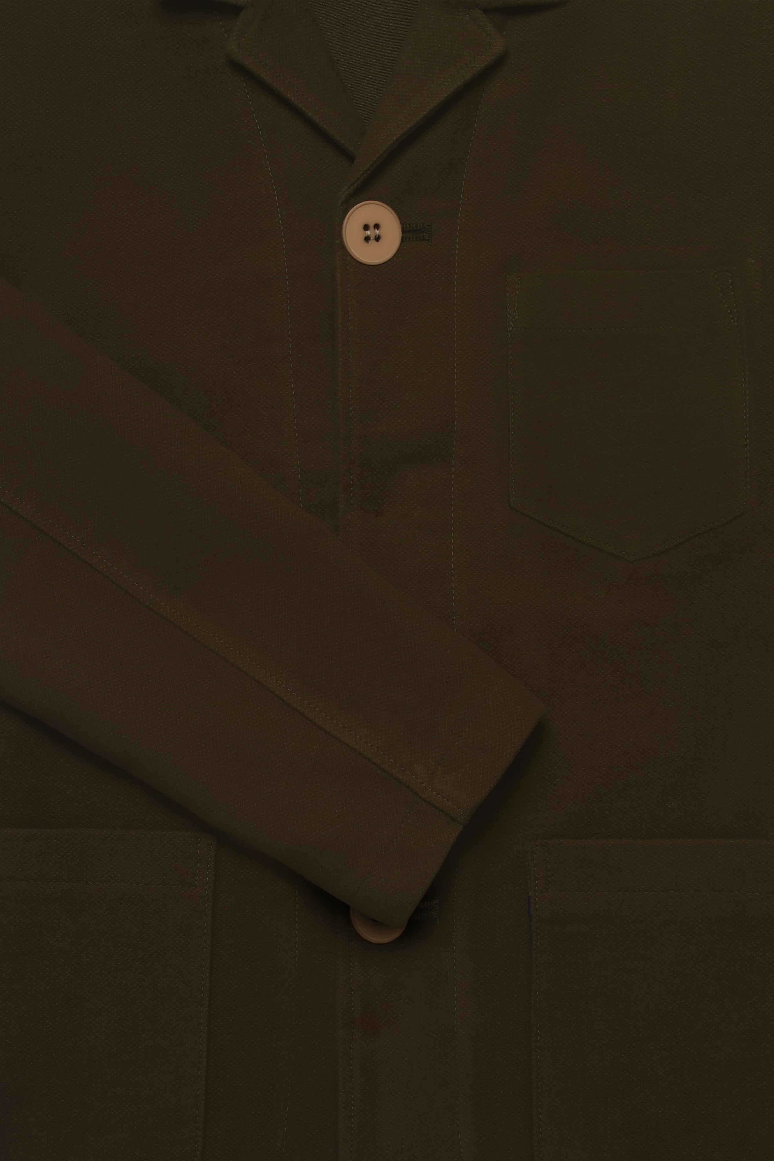 The Pearlman Casual Blazer - Chocolate Moleskin - Image 6