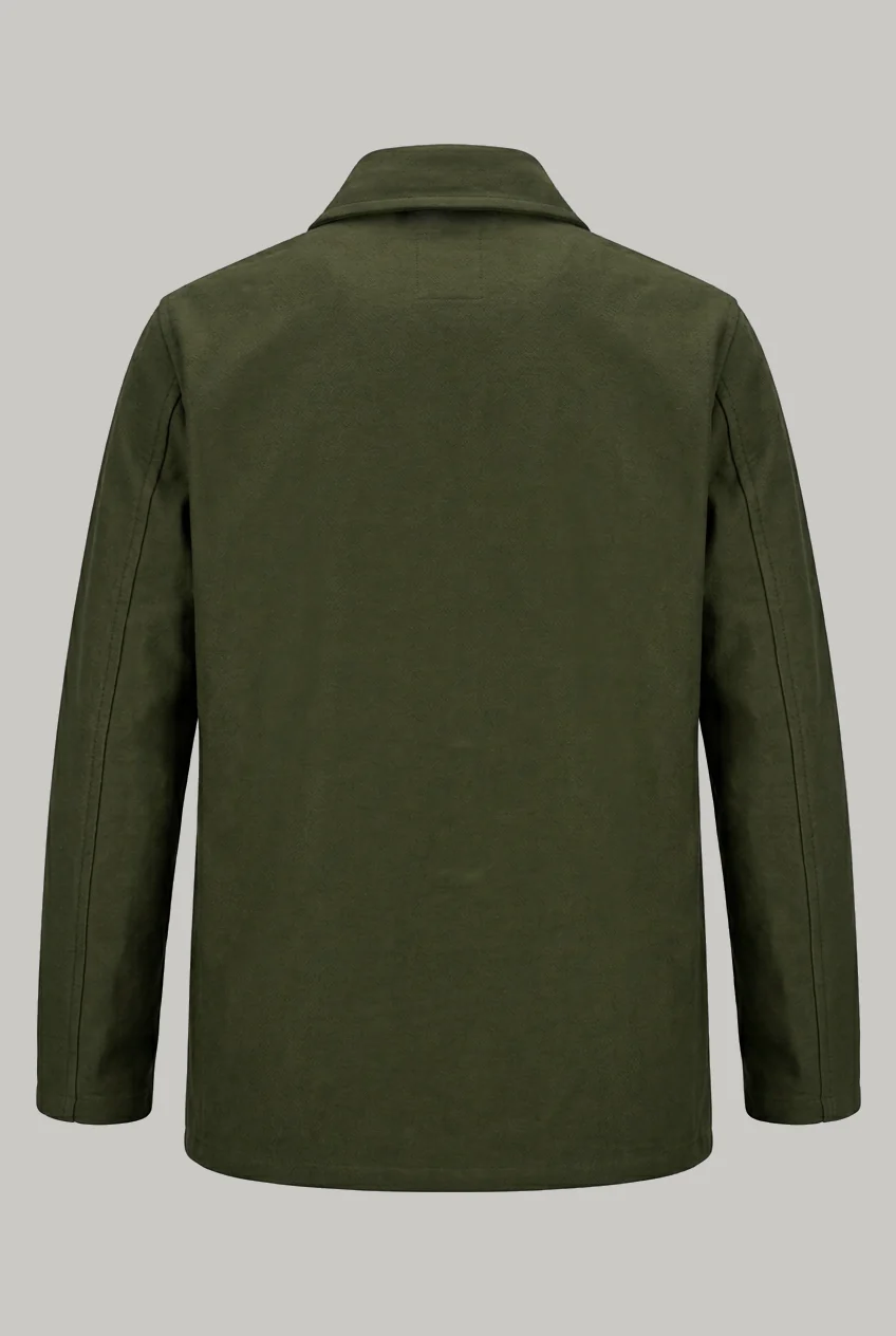 The Pearlman Casual Blazer - Olive Moleskin - Image 4