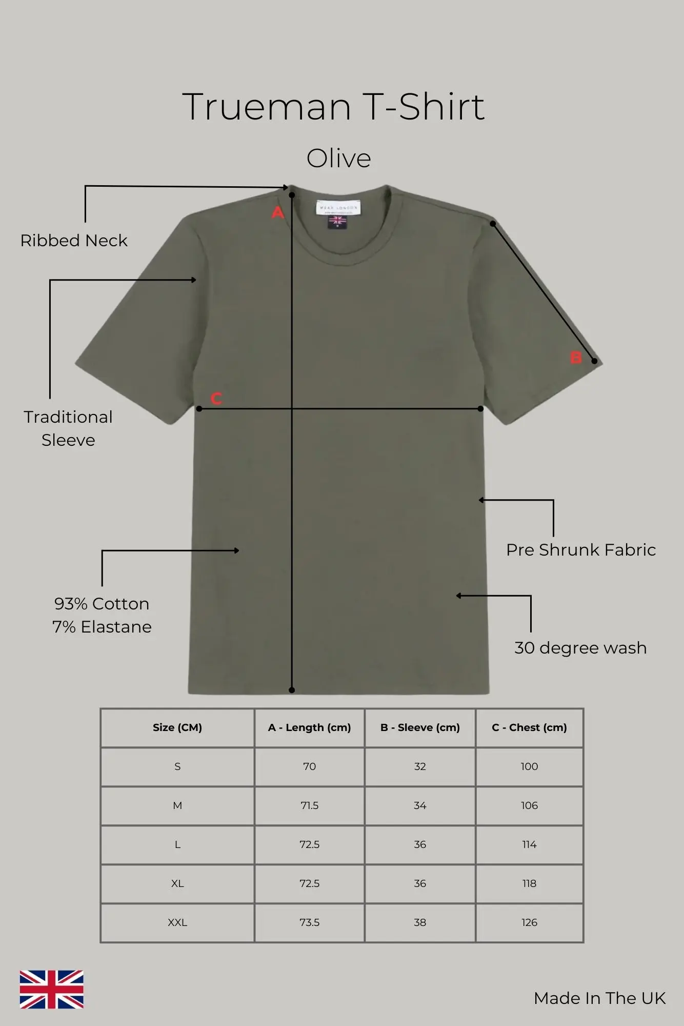 Trueman Regular Fit T-Shirt - Olive - Image 6
