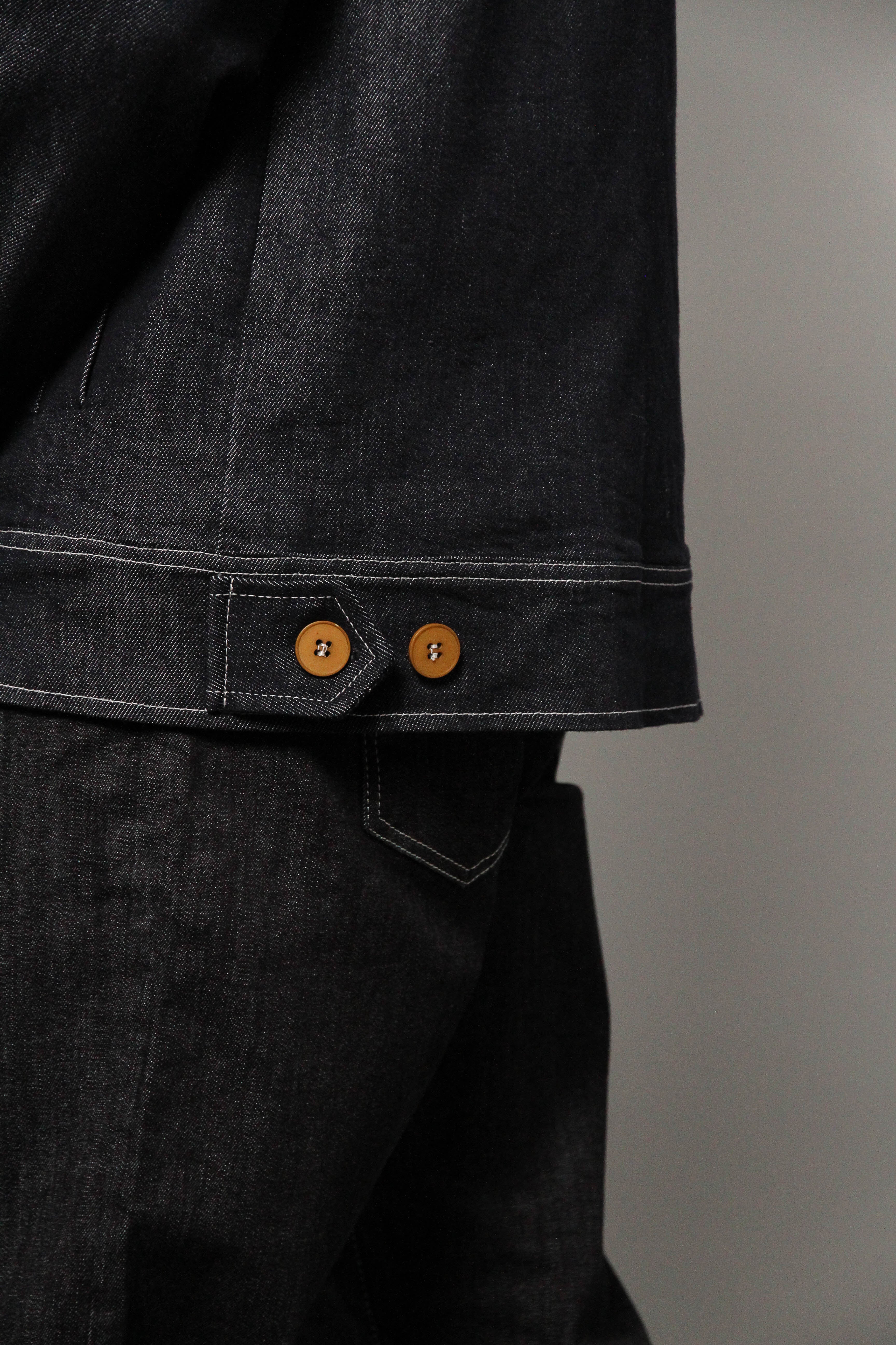 Turner Long Sleeve Shacket - Denim Stay Blue - Image 8