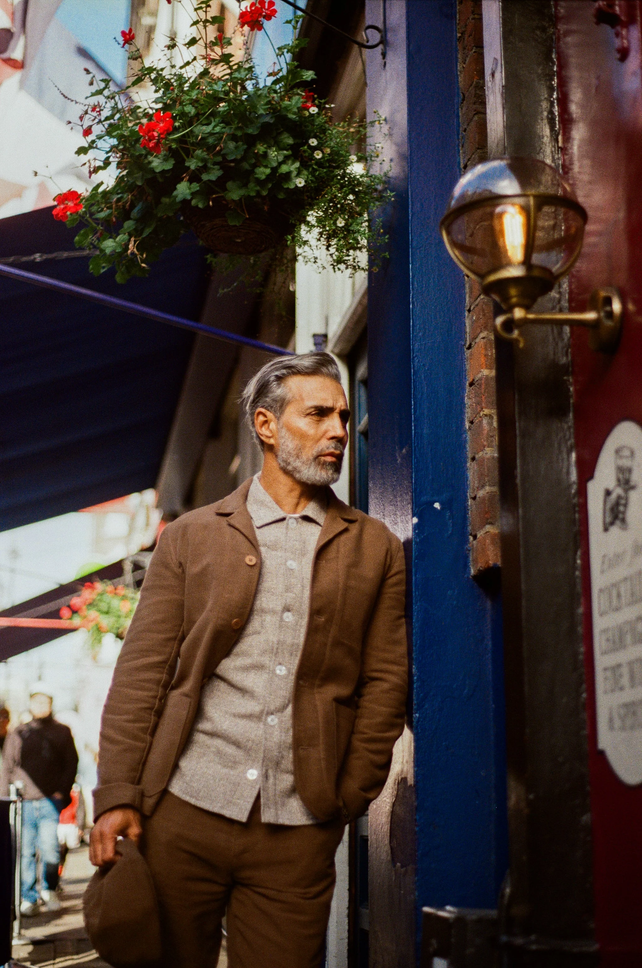 Tuxford Casual Blazer - Camel Pindot Moleskin - Image 3