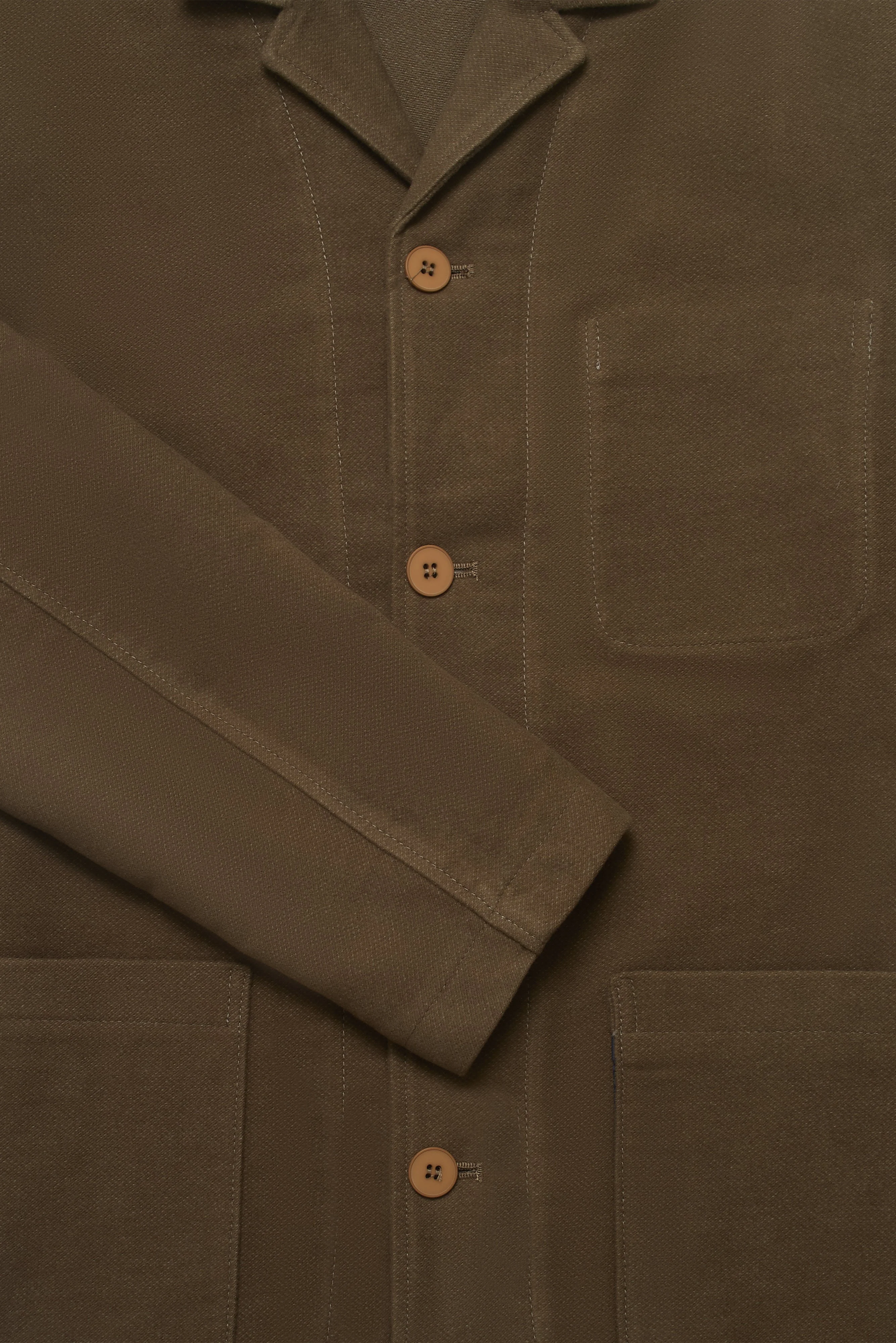 Tuxford Casual Blazer - Camel Pindot Moleskin - Image 7