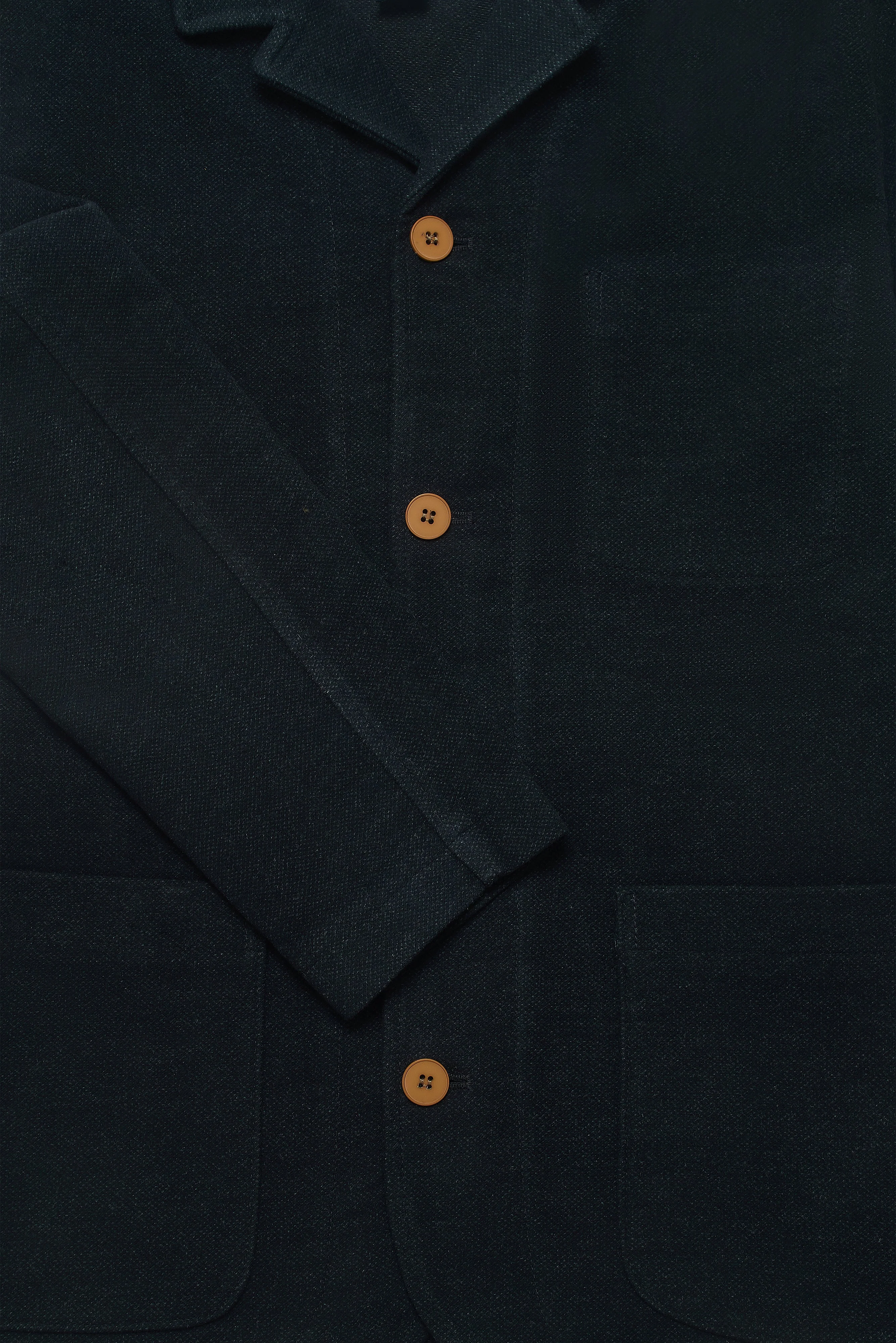 Tuxford Casual Blazer - Navy Pindot Moleskin - Image 3