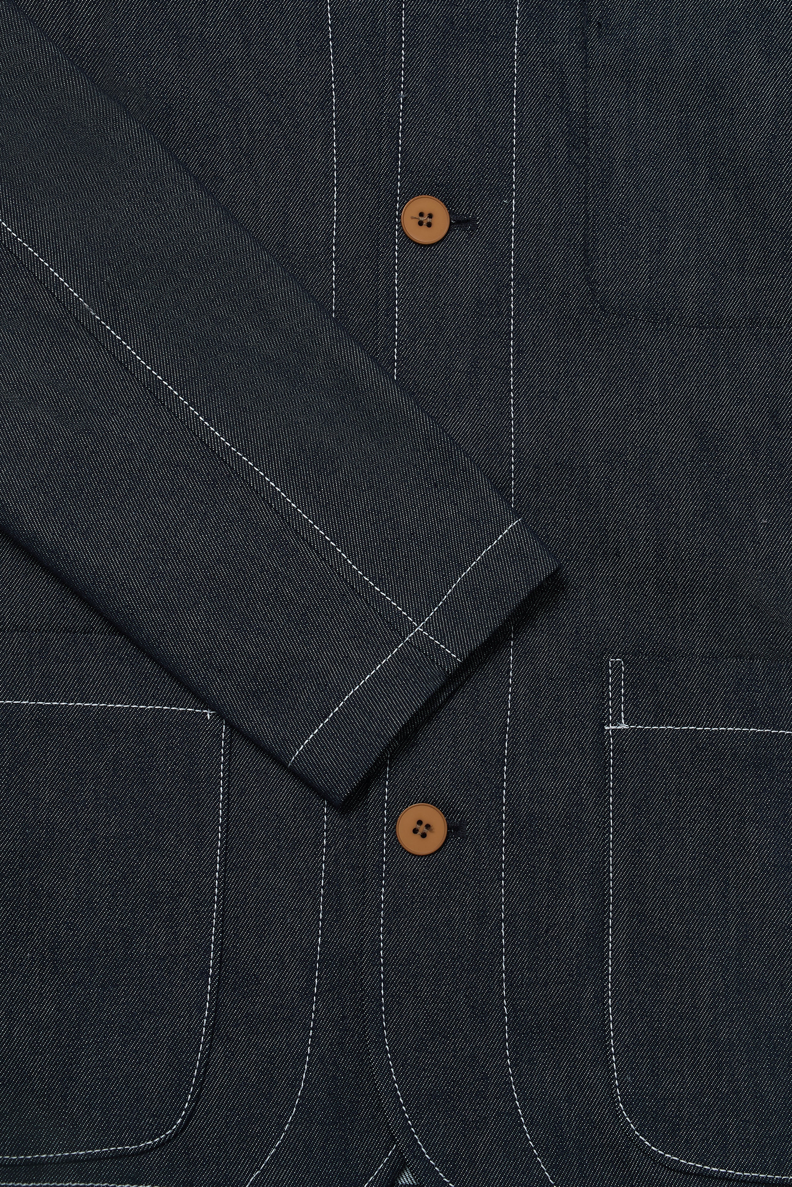 Tuxford Casual Blazer - Stay Blue Denim - Image 6